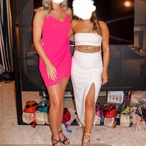 Bebe Pink Mini Dress